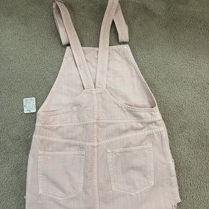 Free People Pink Overalls Size 10